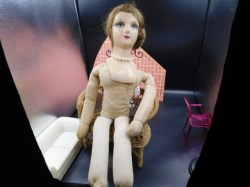 boudoir doll white nude